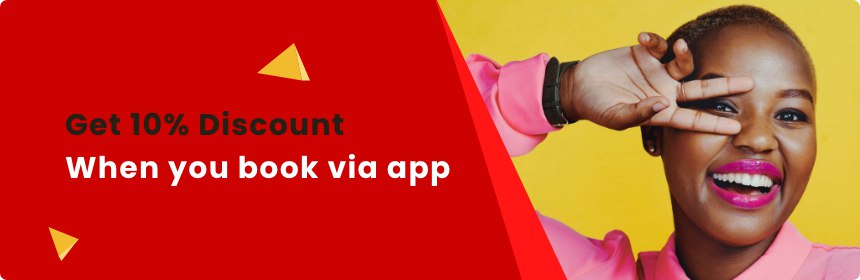 10% booking discount offer