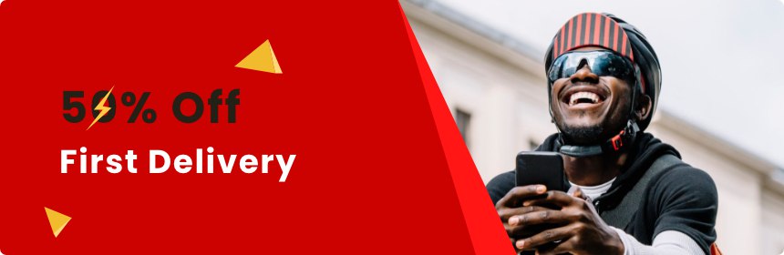 50% delivery discount offer